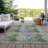 Fantarella Washable Floral Indoor / Outdoor Rug-926450559