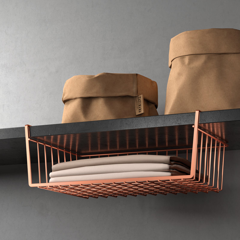Kanguro Cupboard Basket 40 cm Copper-Coloured