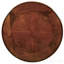 Table de bout en cerisier brun traditionnel de style traditionnel avec tablette inférieure ouverte et meubles de salon