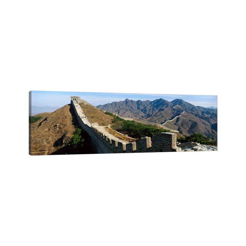 Great Wall Of China by Panoramic Images - Wrapped Canvas Panoramic Gallery-Wrapped Canvas Giclée