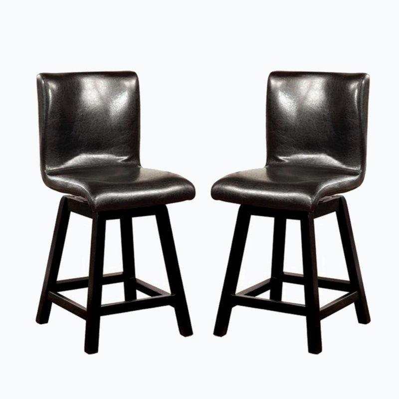 Swivel Upholstered Counter Stool
