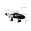 Table basse flottante ovale en marbre-102786709