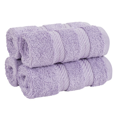 Darcelle 100% Cotton 4-Piece Turkish Washcloth Set