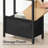 Skinny End Table with Charging Station