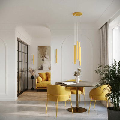 Pendant lamp Berthile 1 gold