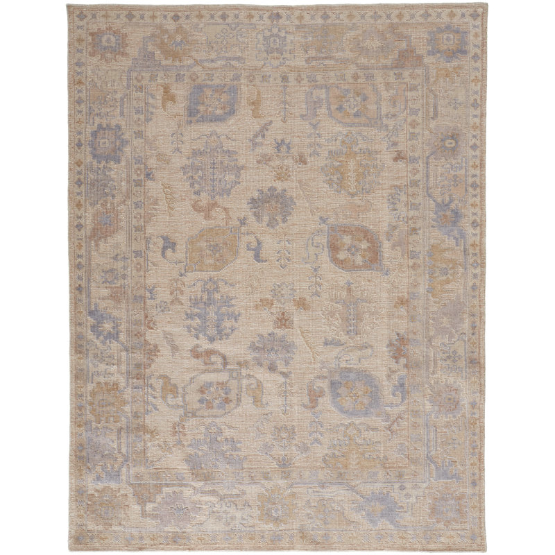 Ouimet Floral Indoor Rug, Rectangle 9' x 12'