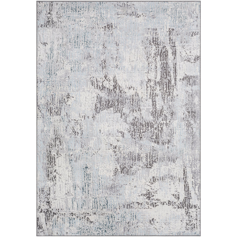 Beckstead Abstract Indoor Rug, Rectangle 2' x 3'