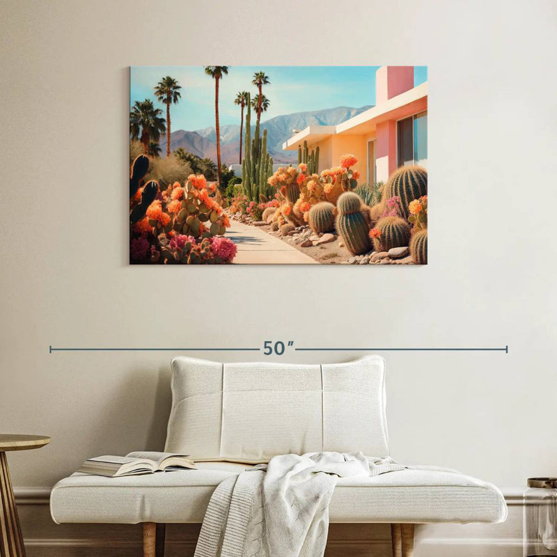 Harnek Cactusland I, H 26 po x l 39 po
