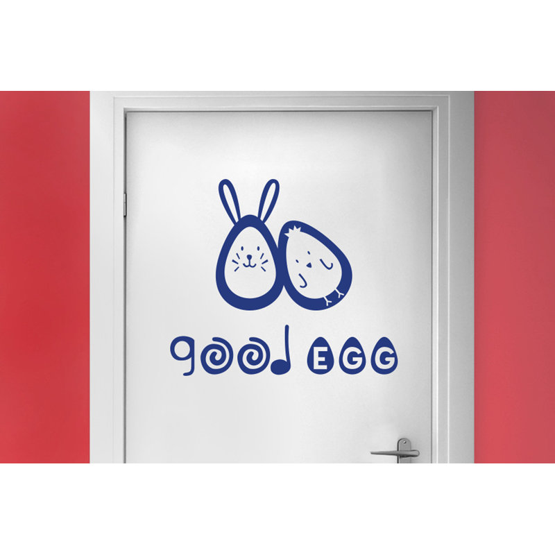 Animals Wall Decal, Dark Blue