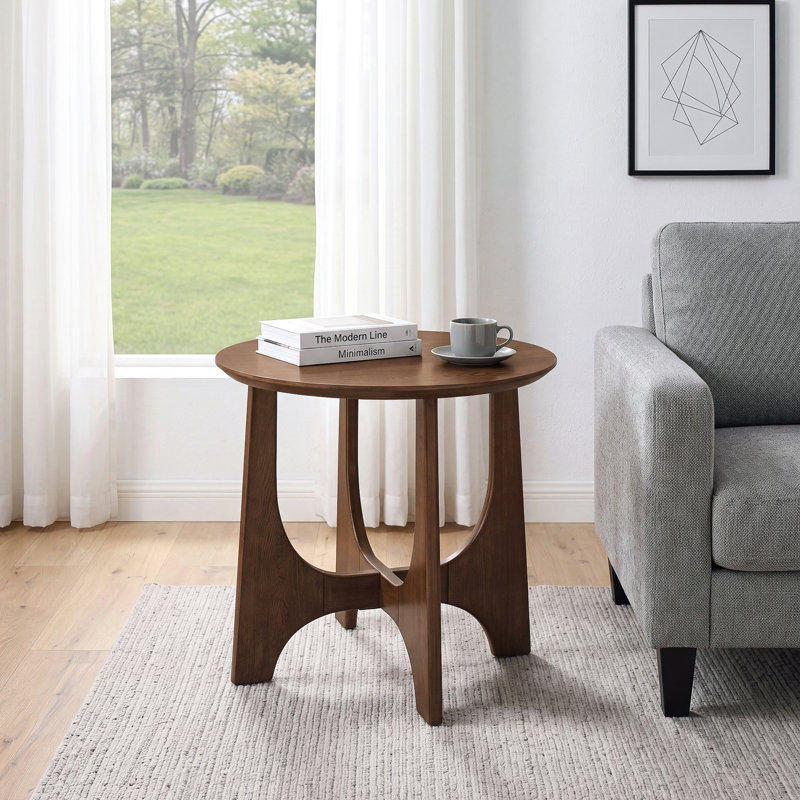 Table de bout Dalke, Dark Walnut