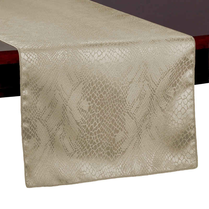 Table Runner, 2, Beige, 90" x 14"