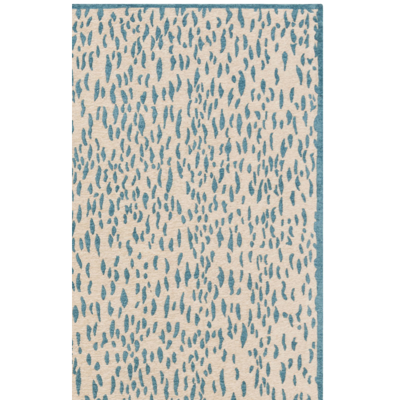 Ankit Hand Loomed Performance Animal Print Rug, Rectangle 8' x 10'