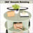Shoe Cabinet 360 Rotating 6-Layer Holds 24 Pairs | Sage Green | Contemporary-429089790