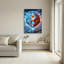 Ensemble de 1 tableau sur toile « Glace et Feu »-129352736-129352741
