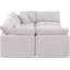 Ensemble modulaire de coin en velours 6 pièces Itala-94482517