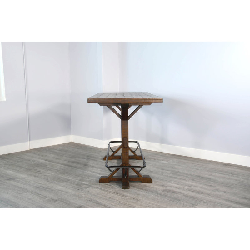 Sunny Designs Homestead Rectangular Pub Table Set, 7 Pieces: Table, 6 Chairs