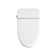 Smart Toilet Bidet Combo With Foot Sensor Open Cover/Seat, Self-Cleaning Nozzle, Heated Seat, Night Light, Knob Control, Power Outage Flushing, Soft Close, Auto Flush, With Remote Control