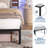 LED Bed Frame with Charging Headboard