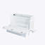 Lit escamotable avec port USB et tablettes amovibles de chaque côté, lit escamotable en pin massif pour bureau personnel, chambre d'amis-108780393-108780394
