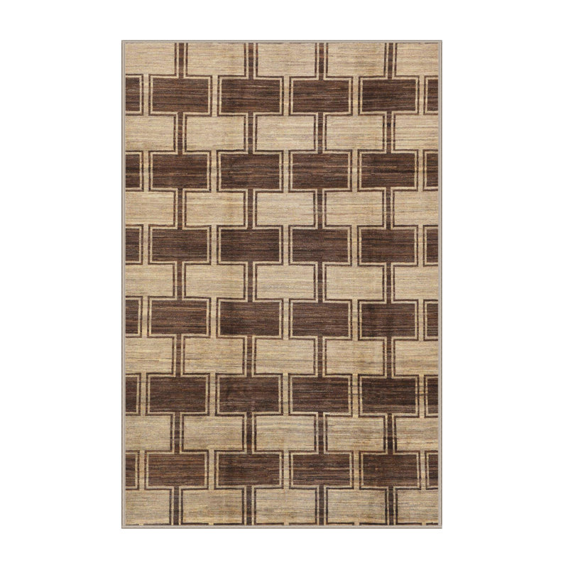 Abstract Indoor Rug, Rectangle 5' x 7'
