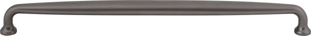 Charlotte Bar pull, 12", Ash Gray