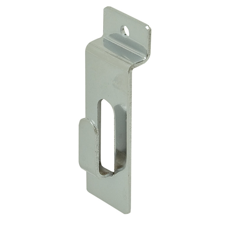 Metal Slatwall Hooks, Chrome