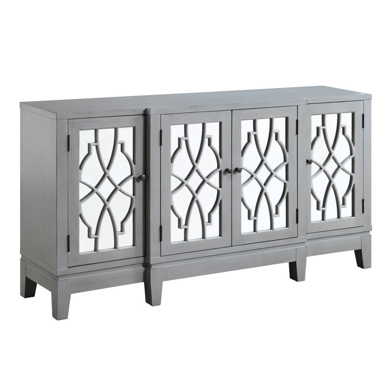 Demartino 59.6'' W Console Table in Grey