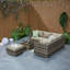 Vancouver 6 Seater Corner Sofa Set With Ice Bucket Coffee Table and rain Cover and footrest -1450035343-1450035340