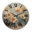 Horloge murale Teal Buttercups-616752337