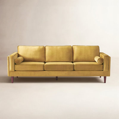 86" Velvet Sofa