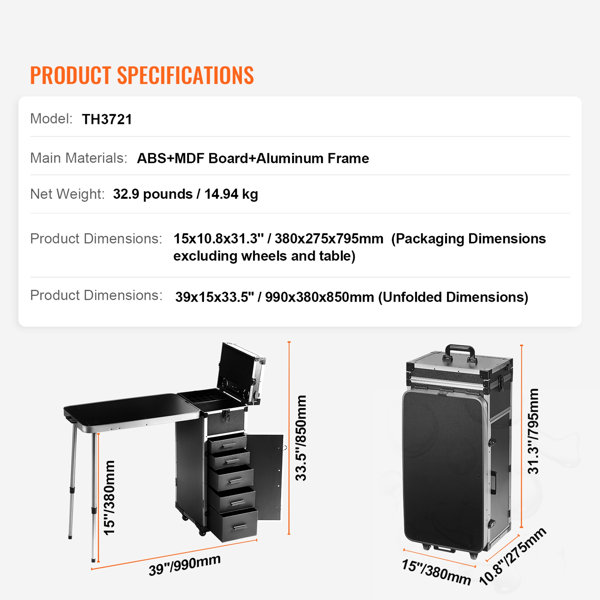 Dimensions du produit