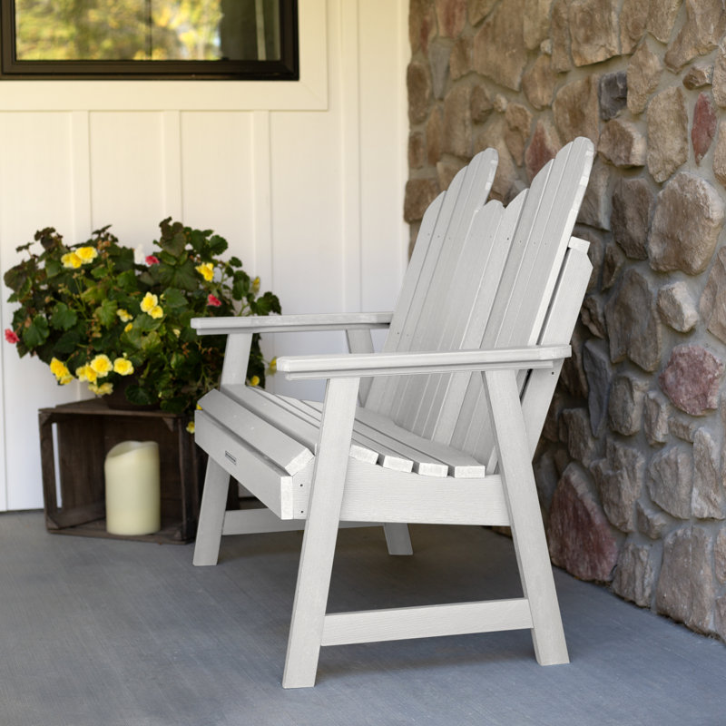 Banc d'extérieur 4 pieds Chalee, Blanc