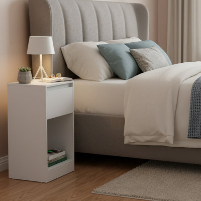 25cm W Particle Board Bedside Table