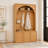 Multi Functional Hall Tree with Storage Bench and Adjustable Shelves-101869421
