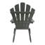 Chaise Adirondack pliante en bois franc pour la détente en plein air
