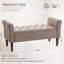 Banc de rangement en polyester touffeté-918948123-913808378