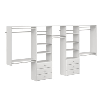 96'' - 144'' Closet System (Can Be Cut To Fit)