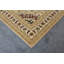 Tapis beige/rouge oriental fait main Claudine-935439917