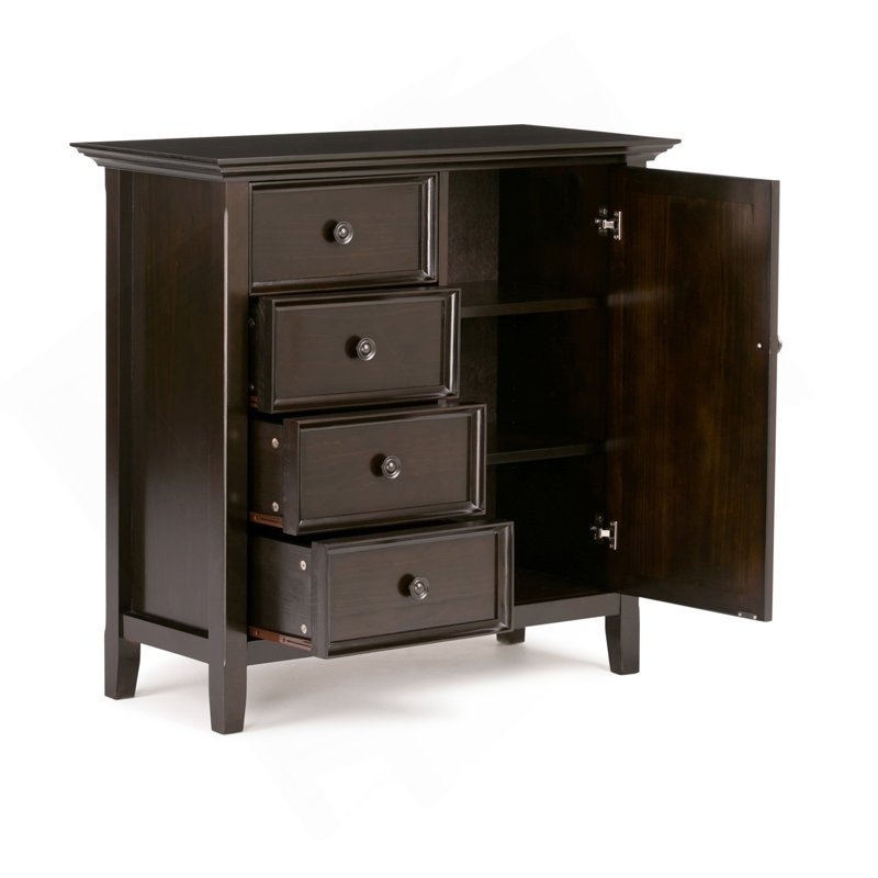 Amherst - Medium Storage Cabinet - Hickory Brown