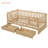 Space-saving Twin Size Solid Wood Daybed With Safety Fence Guardrails - Versatile For Bedroom Playroom