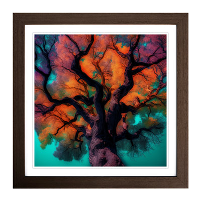 Tree Precisionism - Framed Print