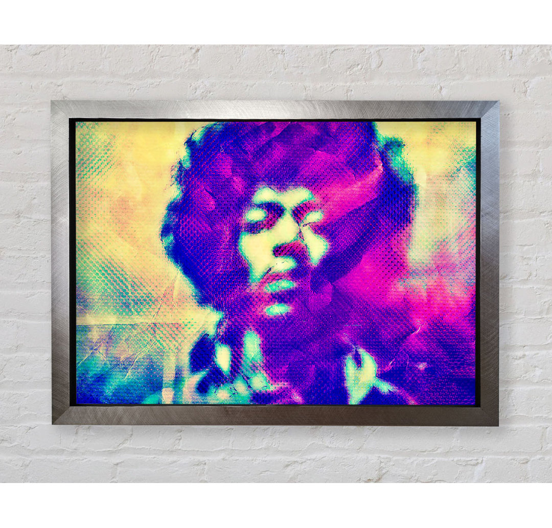 Jimi Hendrix Blur - Druck