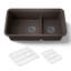 Cairn Smart Divide 33-1/2" Undermount Kitchen Sink-1067917676