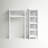 Lund Wooden Bath Set With 1 Over The Toilet Bathroom Shelf And 1 Tall Bath Storage Shelf