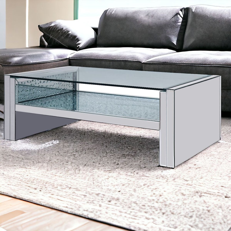Lemuel Glass Top Coffee Table