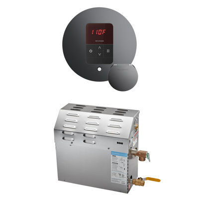 Ensemble de générateur de douche à vapeur MS 15 kW (15000 W) avec contrôle rond d'iTempo