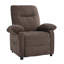 Fauteuil inclinable en tissu chenille avec massage et chauffage à 8 points, télécommande et poches de rangement latérales-550386552