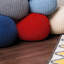 Bentall 40cm Wide Round Pouf Ottoman-835430180