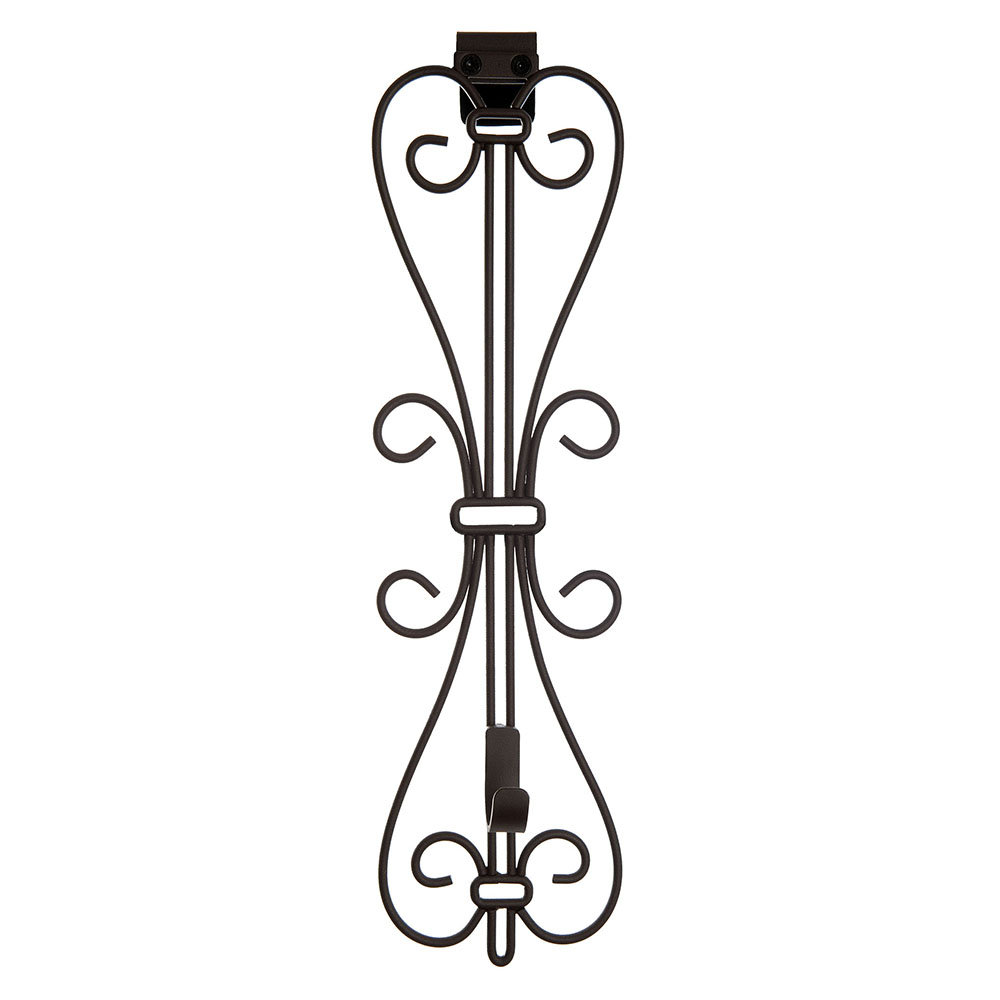 Adjustable Wreath Hanger for Door - Elegant (Brown) The Holiday Aisle®