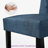 Linen Upholstered Dining Parsons Chairs (Set Of 6)-1034186462-1034186467